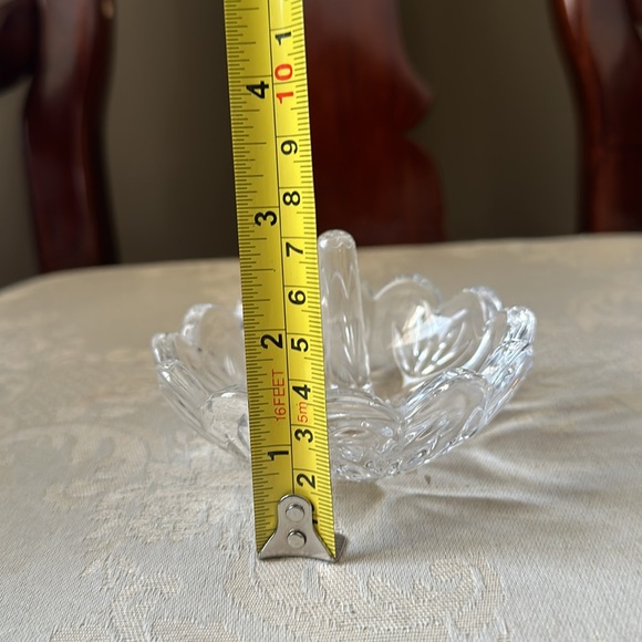 Marquis by Waterford signed Crystal heart ring holder - Picture 9 of 9